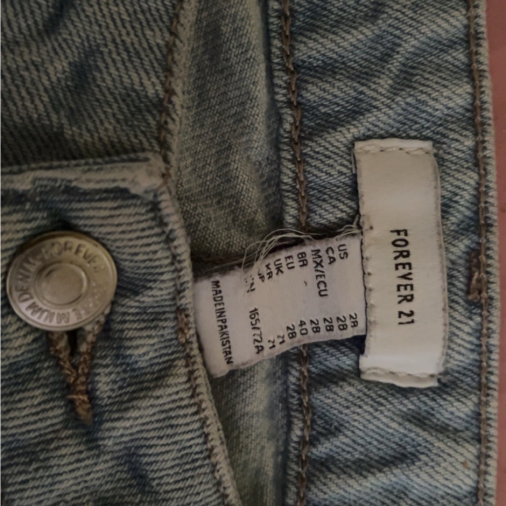 Forever 21 Light Blue Denim Jeans